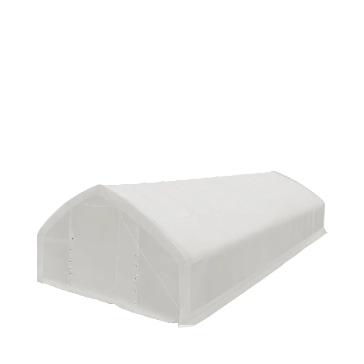 30' x 70' Straight Wall Peak Ceiling Storage Shelter with Heavy Duty 11 oz PE Cover & Drive Through Doors, TMG-ST3070E(Previously ST3070) - Image 10