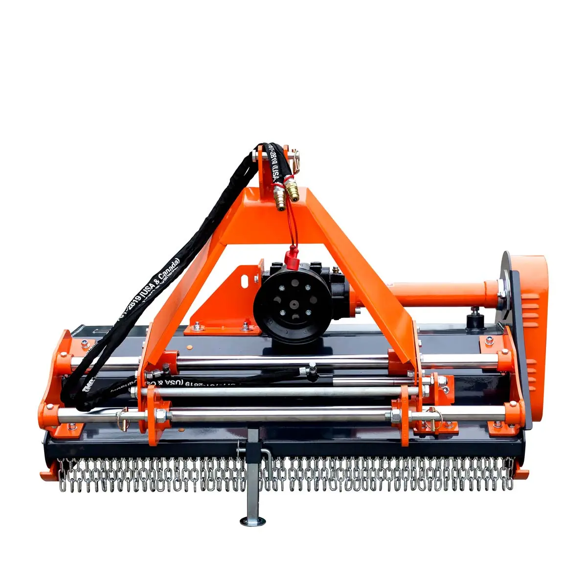 50" Side Shift Offset Flail Mower, 3-Point Hitch, 30-60 HP Tractor, PTO Drive Shaft, TMG-TFMS50 - Image 7