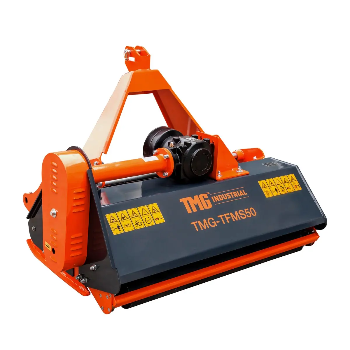 50" Side Shift Offset Flail Mower, 3-Point Hitch, 30-60 HP Tractor, PTO Drive Shaft, TMG-TFMS50 - Image 8