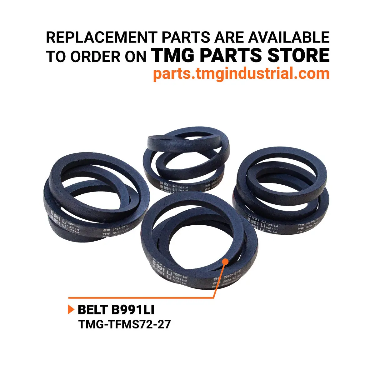 72" Side Shift Offset Flail Mower, 3-Point Hitch, 30-60 HP Tractor, PTO Drive Shaft, TMG-TFMS72 - Image 6