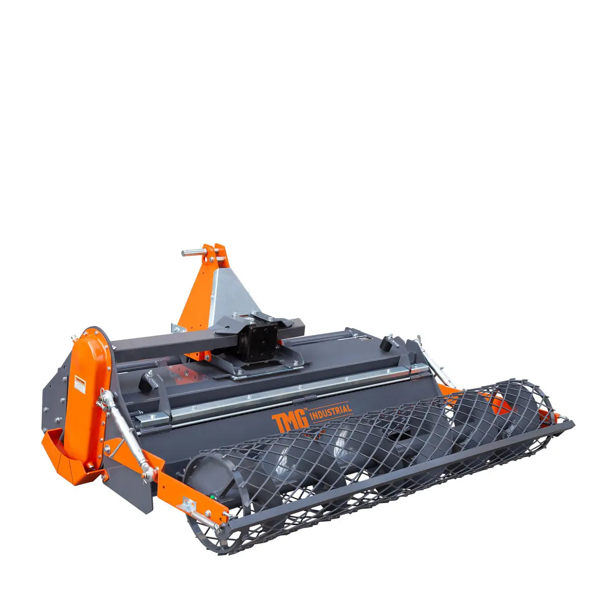 65" Stone Burier Rotary Tiller, 3-Point Hitch, Category 1 and 2 Hookup, 35-60 HP Tractors, PTO Shaft Included, 2-1/2" Stone Capacity, TMG-TSB65 - Image 8