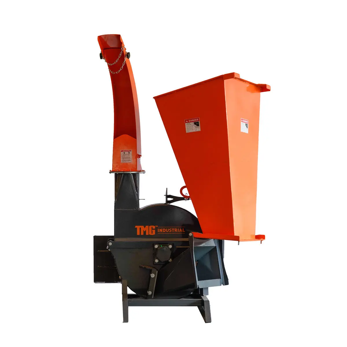 6" Skid Steer Wood Chipper, Gravity-Fed, Universal Skid Steer Mount, TMG-WC62S - Image 12