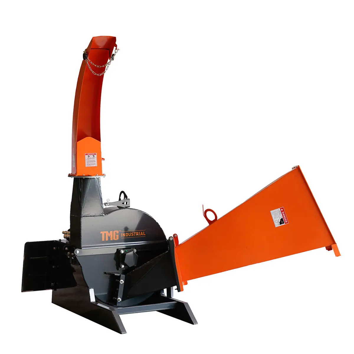 6" Skid Steer Wood Chipper, Gravity-Fed, Universal Skid Steer Mount, TMG-WC62S - Image 2
