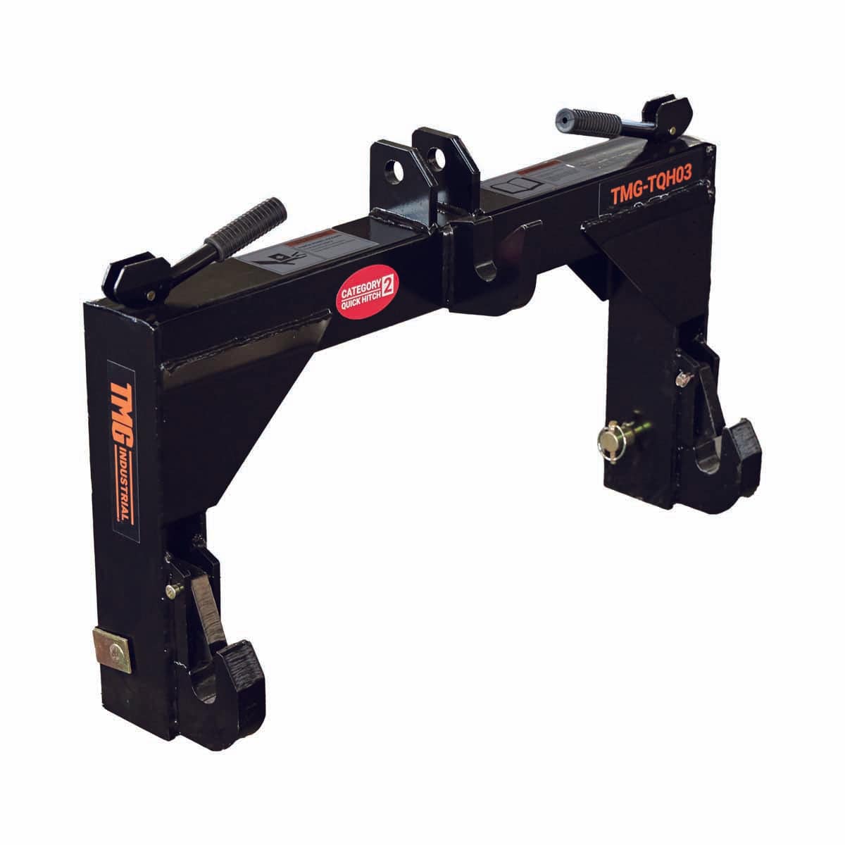 Tractor 3-Point Quick Hitch, 3600 Lb Capacity, CAT 2 Hook-Up, 90 HP Tractor, ASAE Specifications, TMG-TQH03 - Image 8