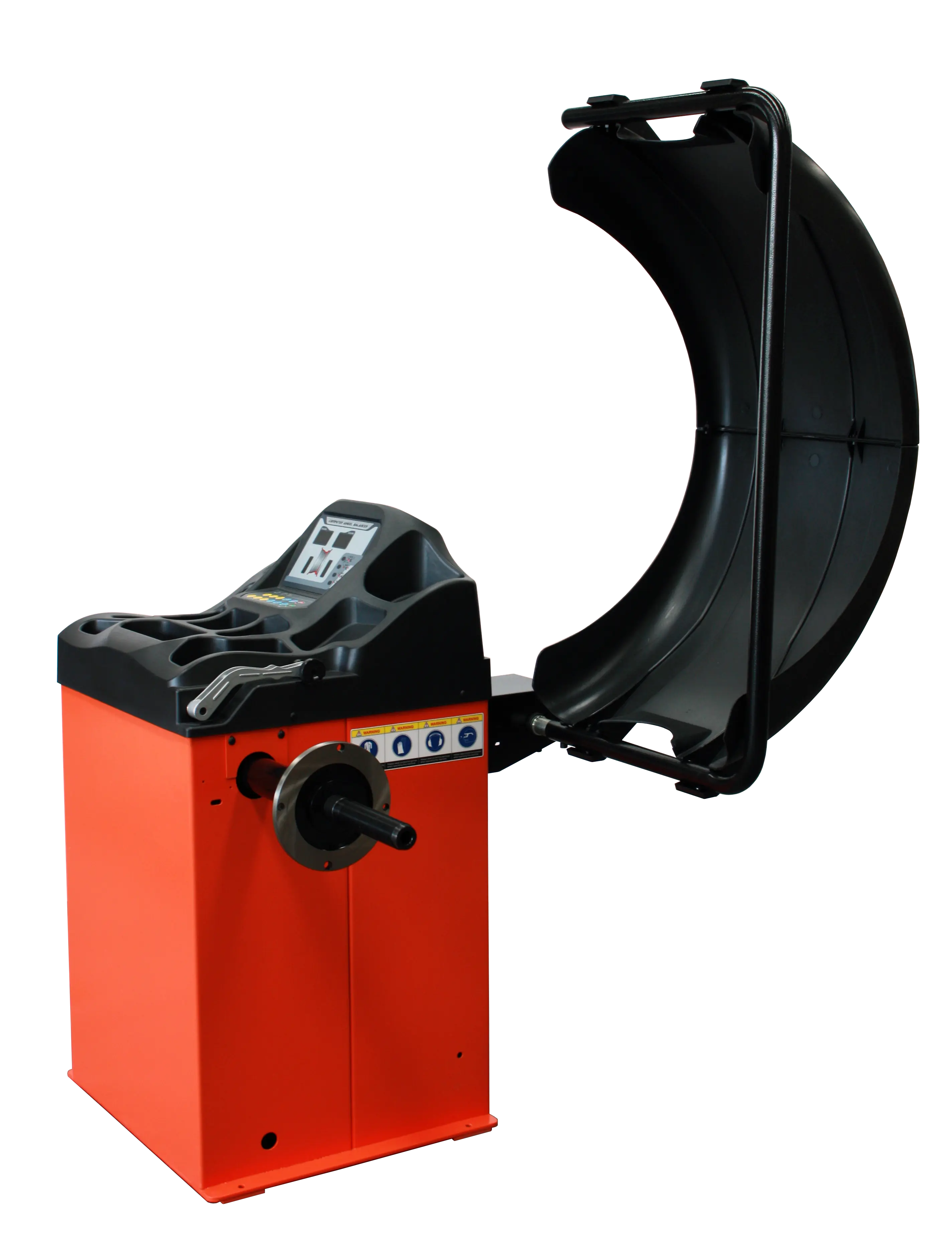 Self-Calibrating Wheel Balancer with Protection Hood, 10"-24" Rim Diameter, Computerized, +/- 1 g of Accuracy, ALU Balancing Modes, TMG-WB24H - Image 3